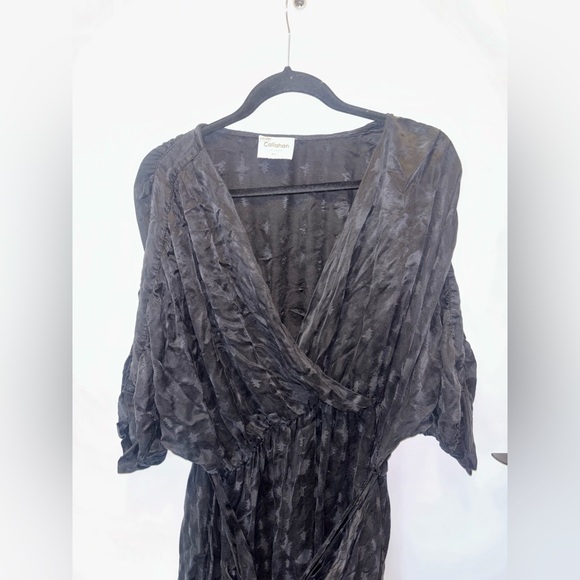 Revolve Callahan Wrap Sami Dress, Black size 2XL - Picture 11 of 16